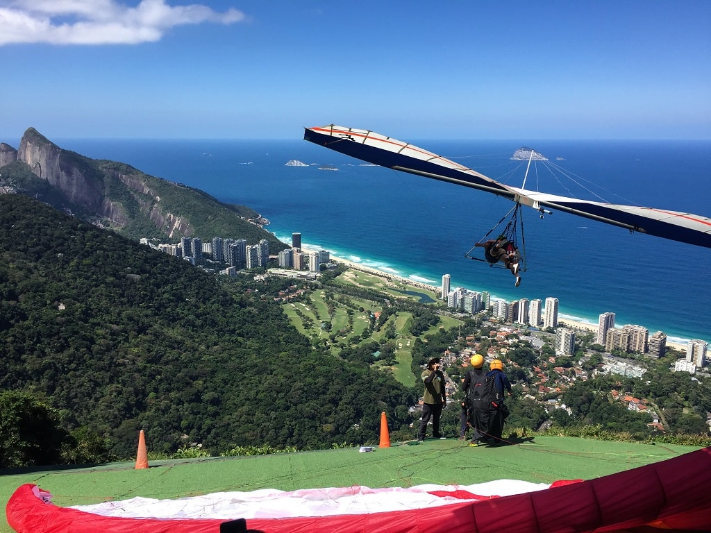 Viewpoints in Rio de Janeiro - Pedra Bonita Flying Ramp