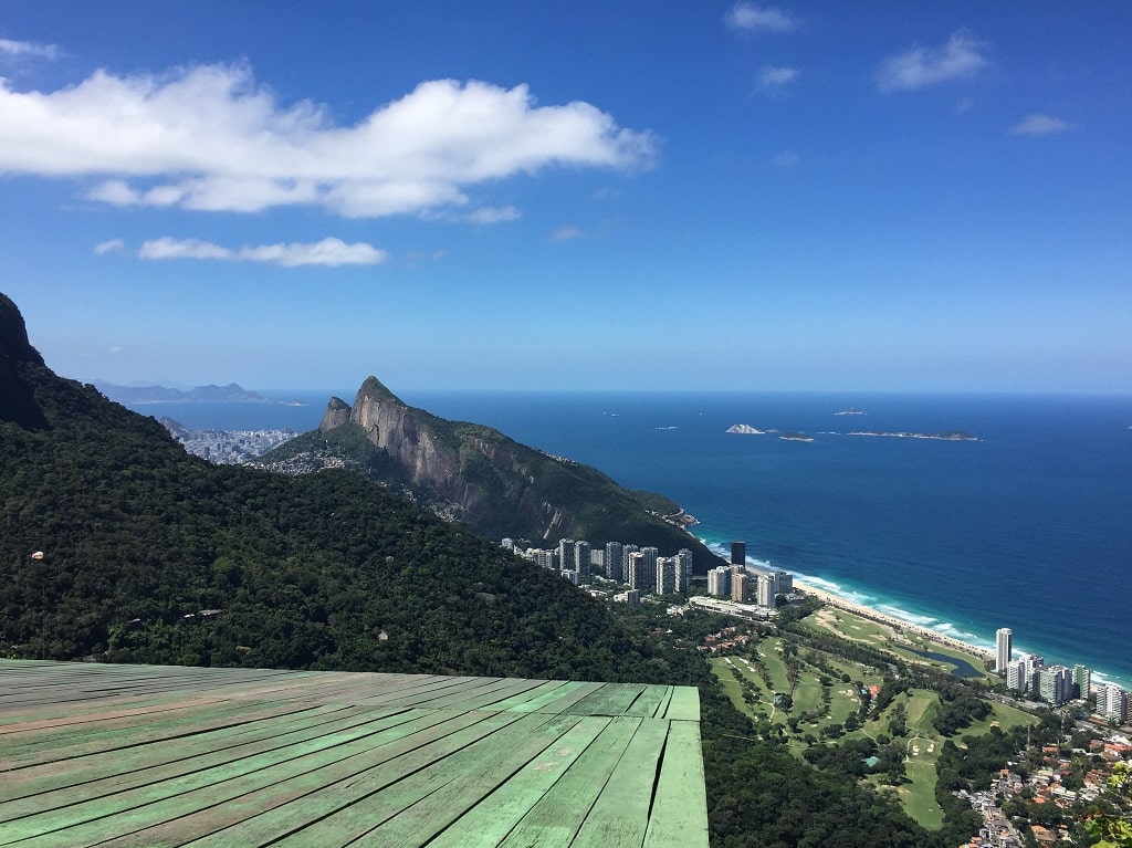 Viewpoints in Rio de Janeiro - Pedra Bonita Flying Ramp