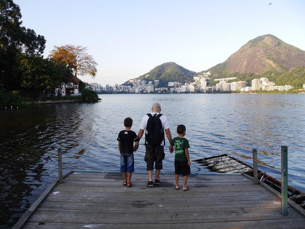 Rio de Janeiro with children: Rodrigo de Freitas Lagoon