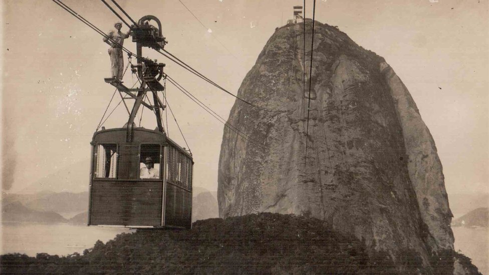 Sugarloaf Cable Car in 1912
